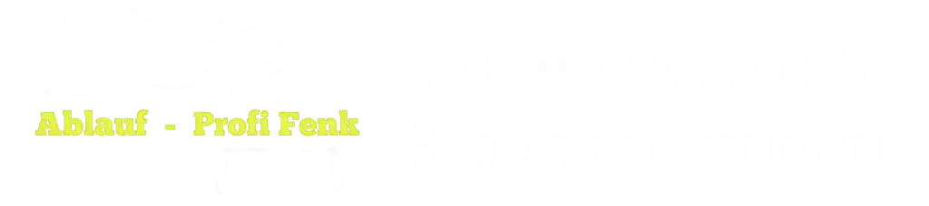 Ablauf Profi Fenk Logo für Hauswart‑ und Kanalservice